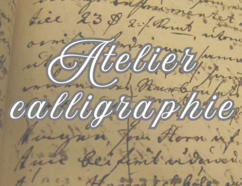 Atelier calligraphie avec Alyssia Banon